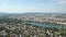 Aerial Panoramic View Of Vienna City