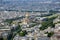 Aerial Paris skyline and Invalides France