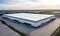 Aerial Perspective of a Sprawling Warehouse Facility