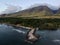 Aerial photo above Olowalu Maui Hawaii