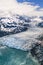 Aerial photo of Alaska Glacier Bay