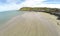 Aerial photo of Ballygally beach Co. Antrim