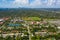 Aerial photo Barry University Miami Florida college campus