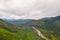 Aerial photo Cascades Mountain Range