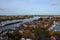 Aerial photo of the city Dordrecht, Netherlands