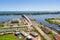Aerial photo City Island Daytona Beach FL