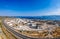 Aerial photo of famous full working plant and oil refinery of Motor Oil in Corinth area, Greece