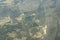 Aerial photo of farmland in South Africa close to Cape Town, agriculture in africa