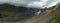 Aerial photo of the Grossglockner Glacier in Austria and the Grossglockner Alpine Road Europe dramatic weather