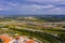 Aerial photo highway overpass Celebration Florida USA