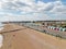 Aerial photo Hove Beach Huts Brighton