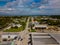 Aerial photo industrial business and supply in Clewiston FL