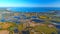 Aerial photo of La Baule Escoublac bay