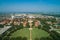 Aerial photo Louisiana State University college campus