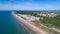 Aerial photo of Notre-Dame de Monts in Vendee