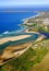 Aerial photo of Plettenberg Bay in the Garden Route, South Africa