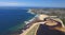 Aerial photo of Plettenberg Bay in South Africa
