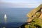 Aerial photo of Robberg Nature Reserve, Garden Route, South Africa