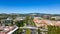 Aerial photo of Robert I. Schroder Bridge in Walnut Creek, California