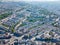 Aerial photo rows of townhomes in Brighton