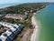 Aerial photo Sanibel beach