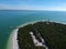 Aerial photo Sanibel beach