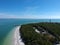 Aerial photo Sanibel beach