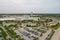 Aerial photo Sawgrass Mills Outlet Mall Sunrise Florida USA