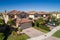 Aerial photo single family homes Florida USA