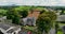 Aerial photo of St Patricks Church of Ireland Broughshane County Antrim Northern Ireland