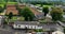 Aerial photo of St Patricks Church of Ireland  County Antrim Northern Ireland