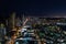 Aerial photo Sunny Isles Beach Miami Dade at night