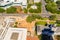 Aerial photo Tallahassee FL State Capitol Building under expansion construction