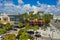 Aerial photo Target and Marshalls Midtown Miami Shops