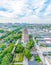 Aerial photo of Tianning Temple Lingxiao Pagoda in Zhengding County, Shijiazhuang City, Hebei Province, China