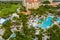 Aerial photo Tidal Cove Waterpark Aventura Florida USA Turnberry Resort