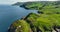 Aerial Photo of Torr Head Co Antrim by Irish Sea Northern Ireland
