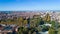 Aerial photo of Toulouse city center