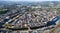 Aerial photo of Trondheim city, Norway