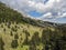 Aerial photo of Velebit mountain