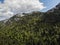 Aerial photo of Velebit mountain