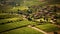 Aerial Photo Of Vienne Vineyard And Village: Lensbaby Composer Pro Ii With Edge 50 Optic