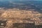 Aerial photograph of O\\\'Hare Airport ORD outside of Chicago, Illinois, USA.