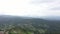 An aerial photographic view of Mon Jam Village in Chiangmai, filled with houses, resorts, and homestays for all the visitors.