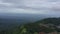 An aerial photographic view of Mon Jam Village in Chiangmai, filled with houses, resorts, and homestays for all the visitors.