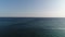 Aerial photography - beautiful marine background. Calm ocean and clear sky