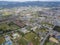 Aerial photography of Cajica cundinamarca