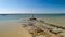 Aerial photography of Fort Louvois in Charente Maritime