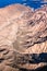 Aerial photography of landforms over Nevada with mountains and lake Mead