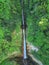 Aerial photography of a waterfall